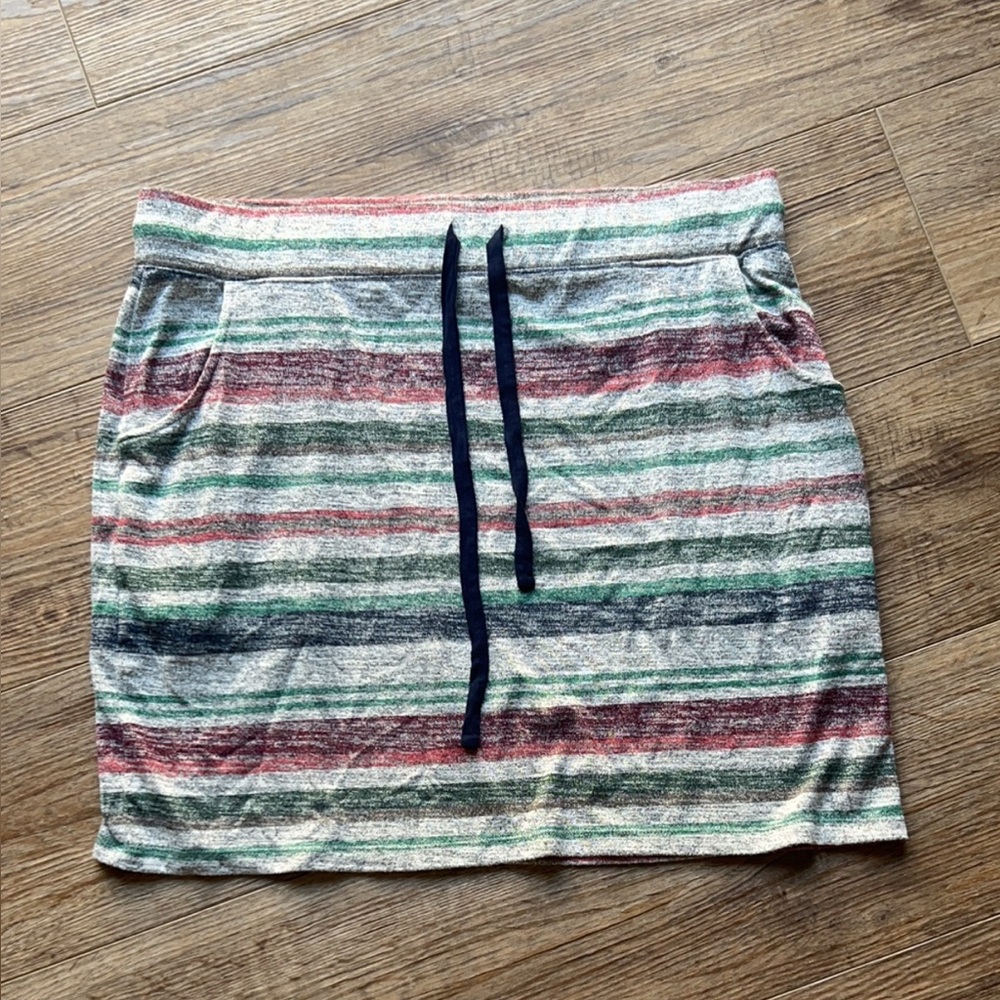 Striped Multicolor Women's knit Skirt